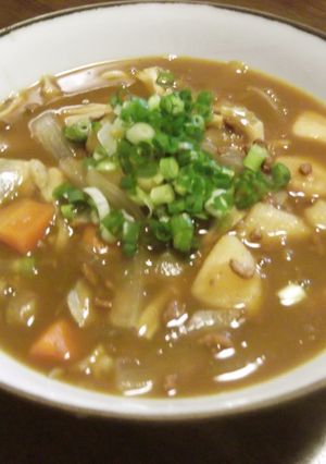 〈リメイク〉残りカレーでカレーうどん-レシピのメイン写真