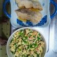 5月21日晩飯 【下:辛味噌炒卵】