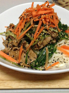 ぴり辛さっぱり野菜たっぷりそうめん☆-レシピのメイン写真