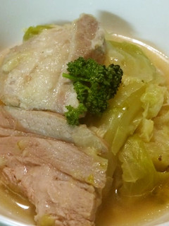 豚塊肉と春キャベツ丸ごとスープ煮-レシピのメイン写真