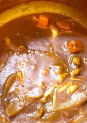 旦那がだまされた☆隠し味入りきのこカレー-レシピのメイン写真