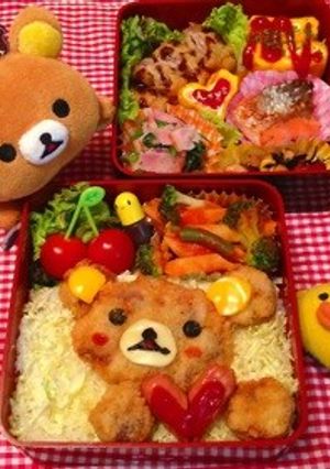 リラックマのトンカツ-レシピのメイン写真