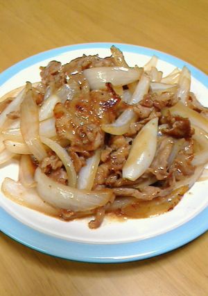 超簡単！豚肉と玉ねぎ甘辛炒め（豚丼対応）-レシピのメイン写真