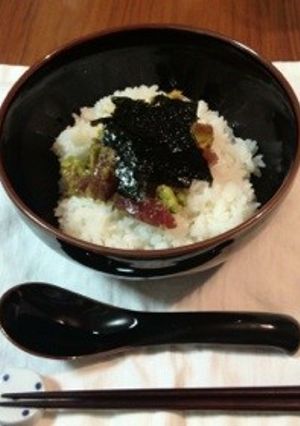 醤油麹のみ！マグロアボカド丼-レシピのメイン写真