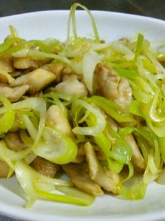 鶏肉ニンニク炒め-レシピのメイン写真