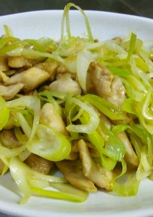 鶏肉ニンニク炒め-レシピのメイン写真