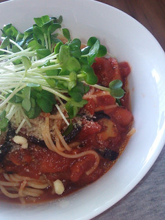 *簡単!ナスとウインナーのトマトパスタ*-レシピのメイン写真