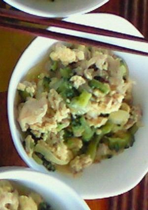 冷蔵庫の材料で！簡単ゴーヤチャンプル-レシピのメイン写真