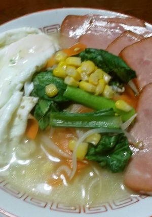 ボリューム満点塩バターラーメン-レシピのメイン写真