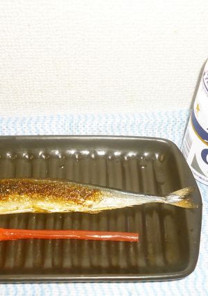 パパの丸干しサンマ焼き-レシピのメイン写真