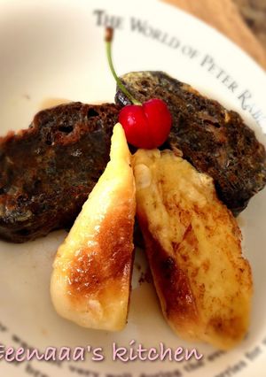 ☆フランスパンメープルフレンチトースト☆-レシピのメイン写真
