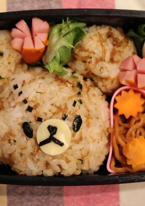 ジャッキーのキャラ❤弁当-レシピのメイン写真