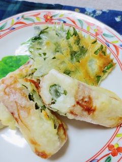 簡単☆お弁当にちくわの梅青じそ天ぷら-レシピのメイン写真