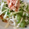 ちー特製♡簡単サラダうどん〜♪