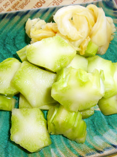 *旨みたっぷり野菜の芯でぬか漬け*-レシピのメイン写真