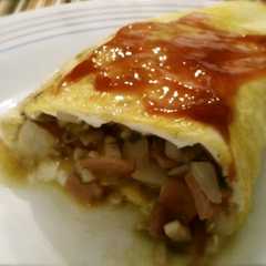 รูปของ 野菜たっぷりオムレツ