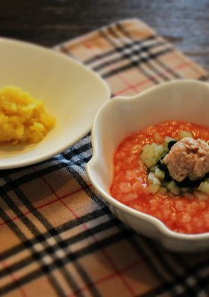 離乳食 ツナとトマトのリゾット【中期】 -レシピのメイン写真