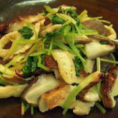 รูปของ 焼きしいたけと三つ葉のあえもの