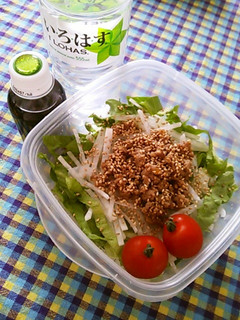 我が家の定番☆冷やしうどん弁当-レシピのメイン写真