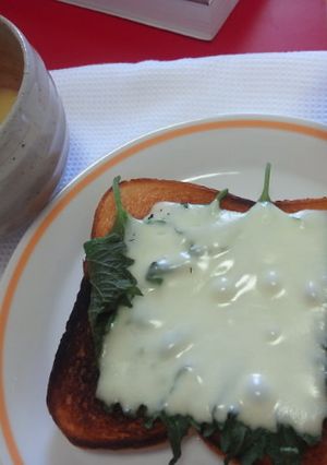 大葉チーズトースト-レシピのメイン写真