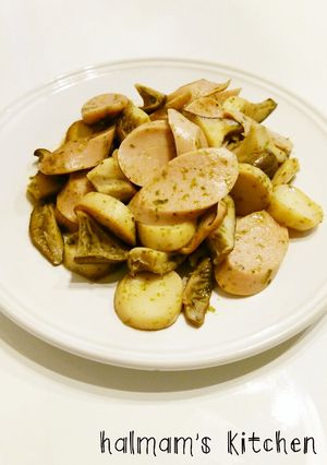 ＊魚肉ソーセージとエリンギ炒め＊-レシピのメイン写真