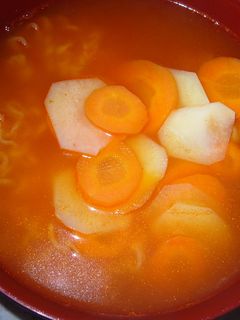 トマト風味塩らーめん-レシピのメイン写真