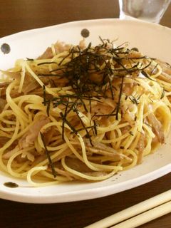 ♡豚ごぼうのゴマドレパスタ♡-レシピのメイン写真
