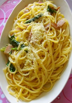 グラタンにもなるクリームパスタ-レシピのメイン写真