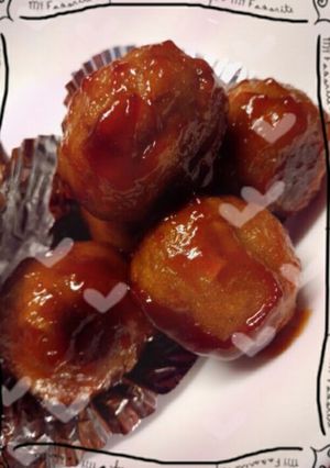 ポン酢とケチャップで肉団子-レシピのメイン写真