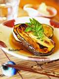 ＊水茄子の焼き浸し＊