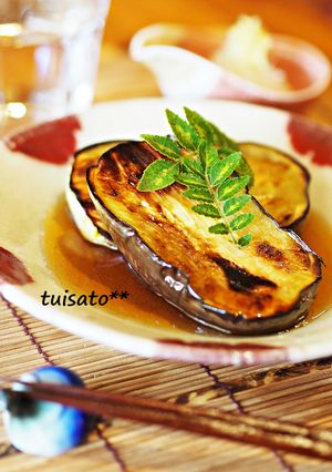 *水茄子の焼き浸し*-レシピのメイン写真
