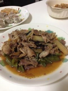 ☆豚肉と夏野菜?の生姜焼き☆-レシピのメイン写真
