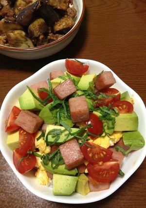 コロコロスパム丼-レシピのメイン写真