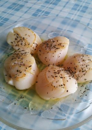 炙りホタテのカルパッチョ-レシピのメイン写真
