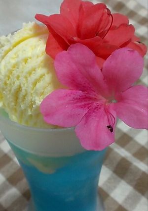 ウキウキ南国風ソーダ♪-レシピのメイン写真