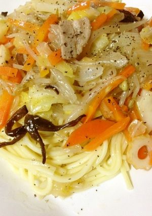 和風皿ちゃん麺♪-レシピのメイン写真