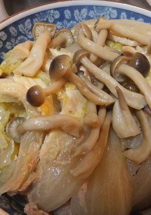 白菜と豚薄切り肉の和風重ね煮-レシピのメイン写真
