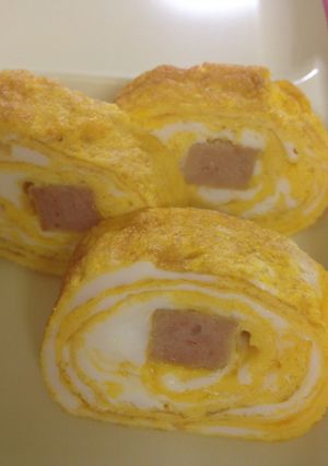 SPAM入りご飯の進む卵焼き-レシピのメイン写真