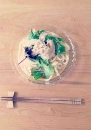 夏にピッタリ"豆乳de冷製うどん"-レシピのメイン写真