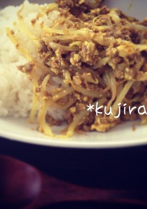 辛ヘルシー！もやしと豆腐のドライカレー-レシピのメイン写真