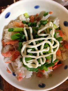 超簡単!鮭マヨ丼-レシピのメイン写真
