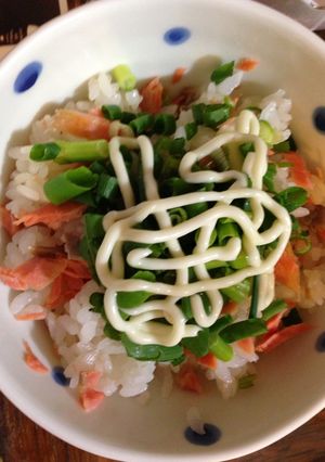 超簡単！鮭マヨ丼-レシピのメイン写真