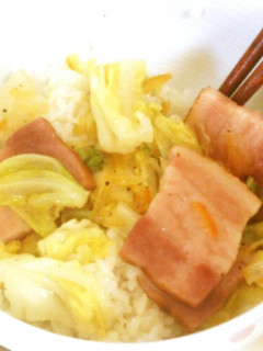 え!?マーマレードでベーコン丼-レシピのメイン写真