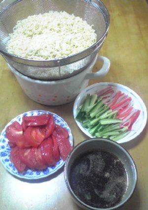 ゆでるラーメンで、冷やしラーメン-レシピのメイン写真