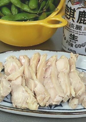 超簡単!! 超しっとり!! ゆで鶏♪-レシピのメイン写真