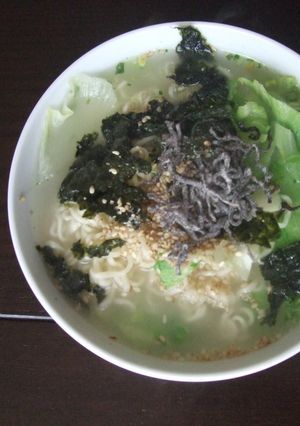 レタスのラーメン-レシピのメイン写真