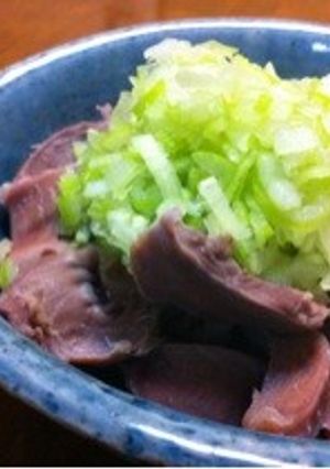 おつまみに！砂肝の柚子胡椒ぽん酢-レシピのメイン写真