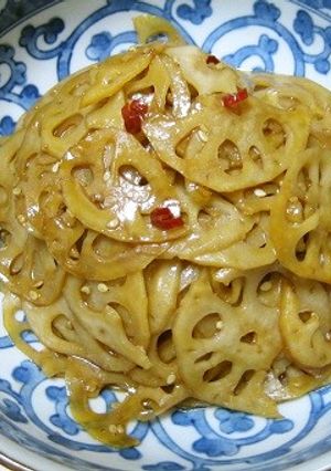 お弁当にも♪母の味”れんこんのきんぴら”-レシピのメイン写真