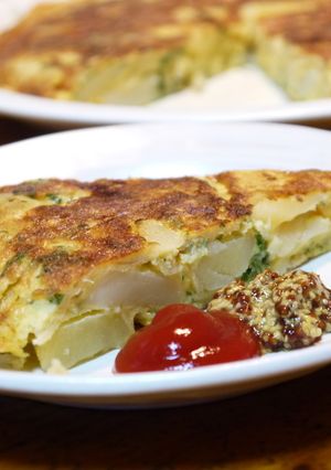 スパニッシュオムレツ-レシピのメイン写真