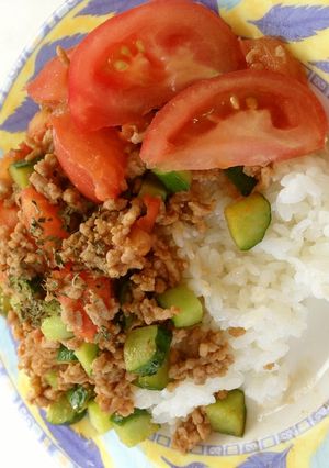 とまきゅうライス-レシピのメイン写真